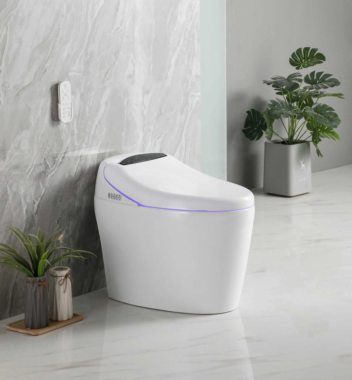 Smart Toilet - Intelligent Comfort, Automatic Flushing, and Heated Seat