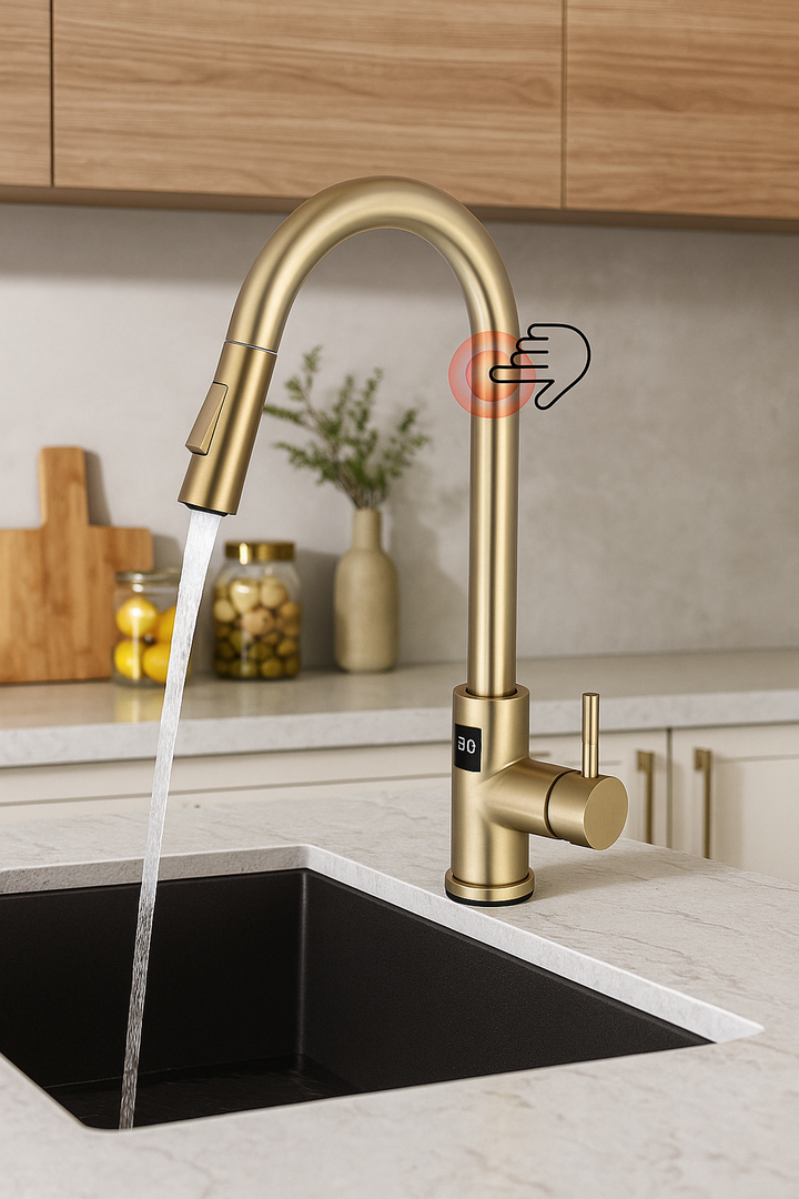 AquaNex: Aurelio-Golden Touch. Brilliant Control.