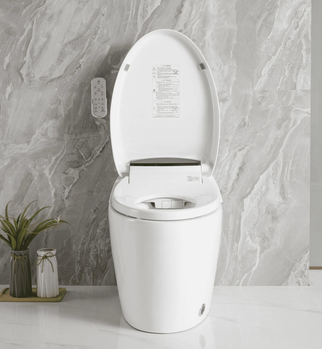 Smart Toilet - Intelligent Comfort, Automatic Flushing, and Heated Seat
