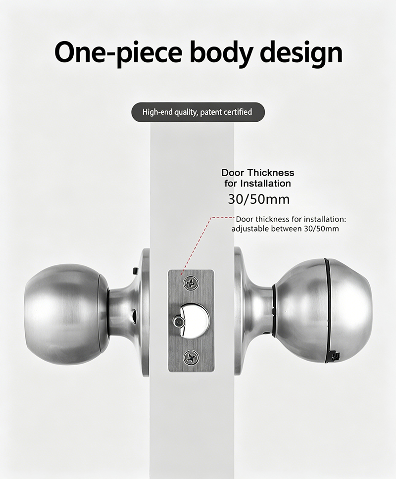 Biometric Smart Door Knob with Fingerprint & App Control