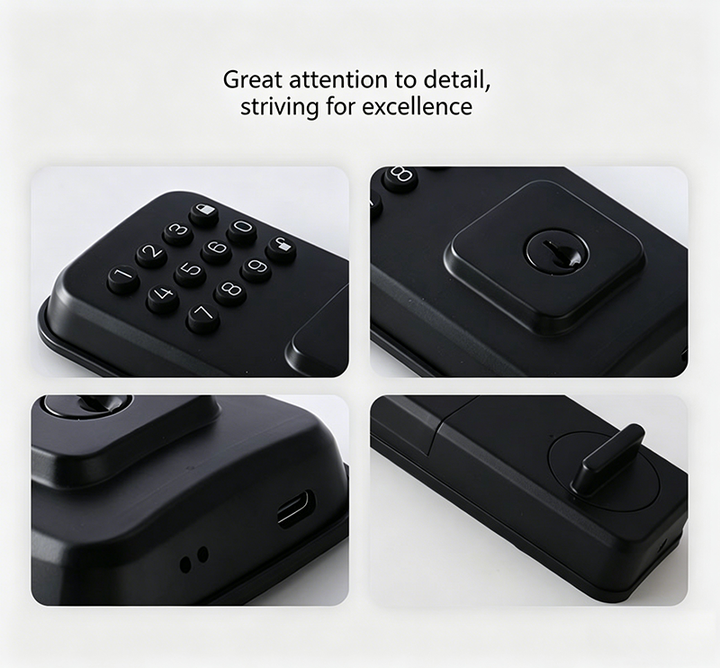 Keyless Smart Deadbolt Lock with Tuya App Control