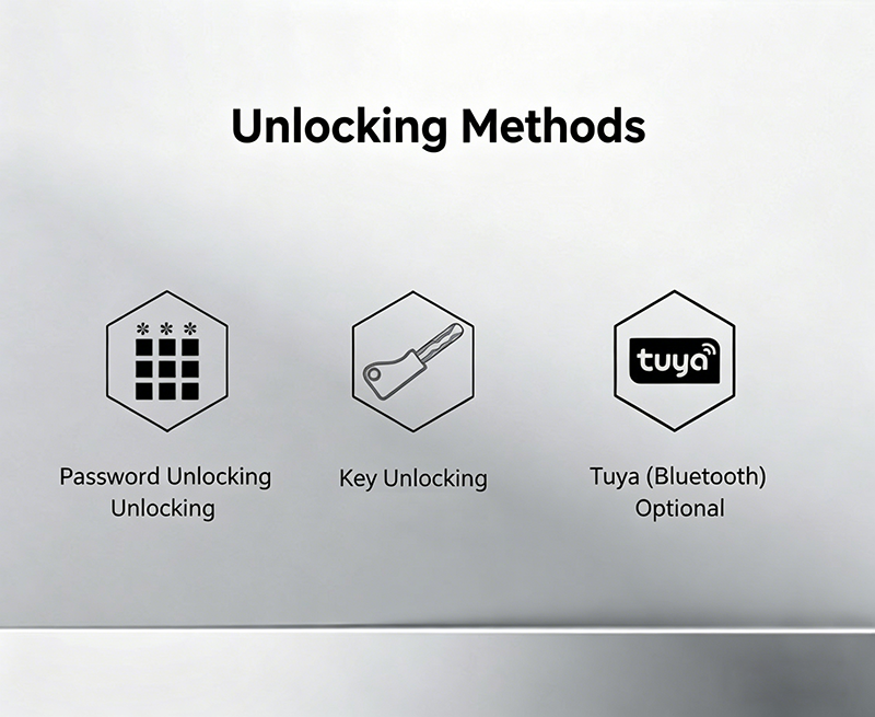 Keyless Smart Deadbolt Lock with Tuya App Control