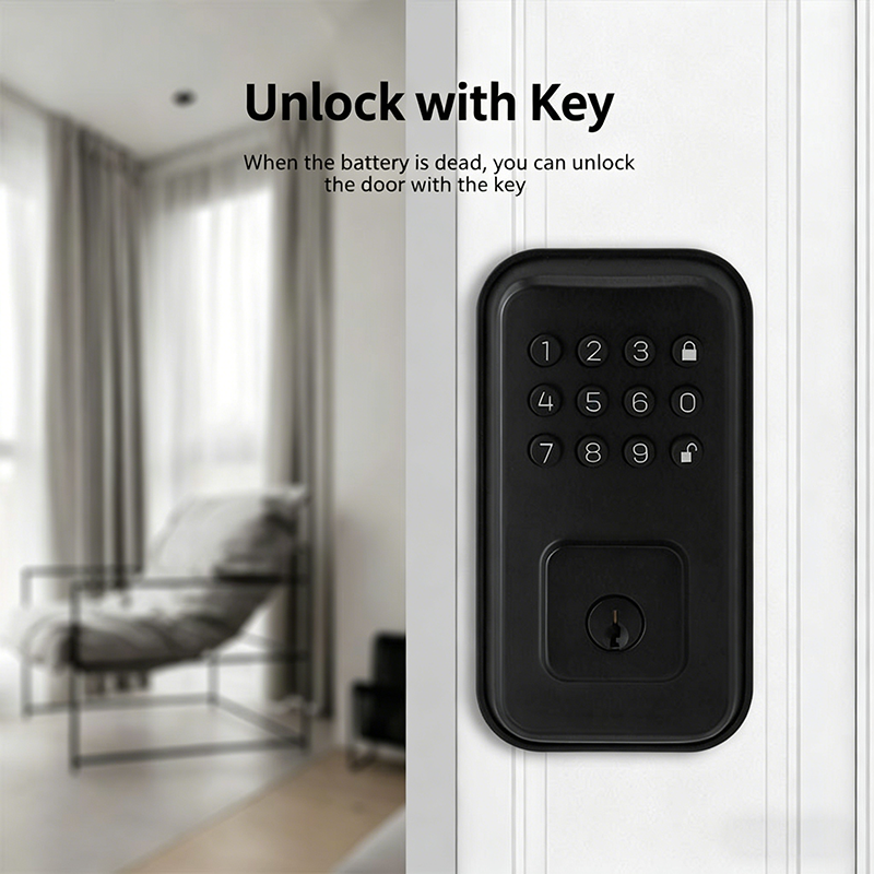 Keyless Smart Deadbolt Lock with Tuya App Control