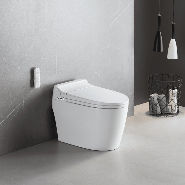 Tankless Smart Bidet Toilet - Heated Seat & Eco-Friendly Design