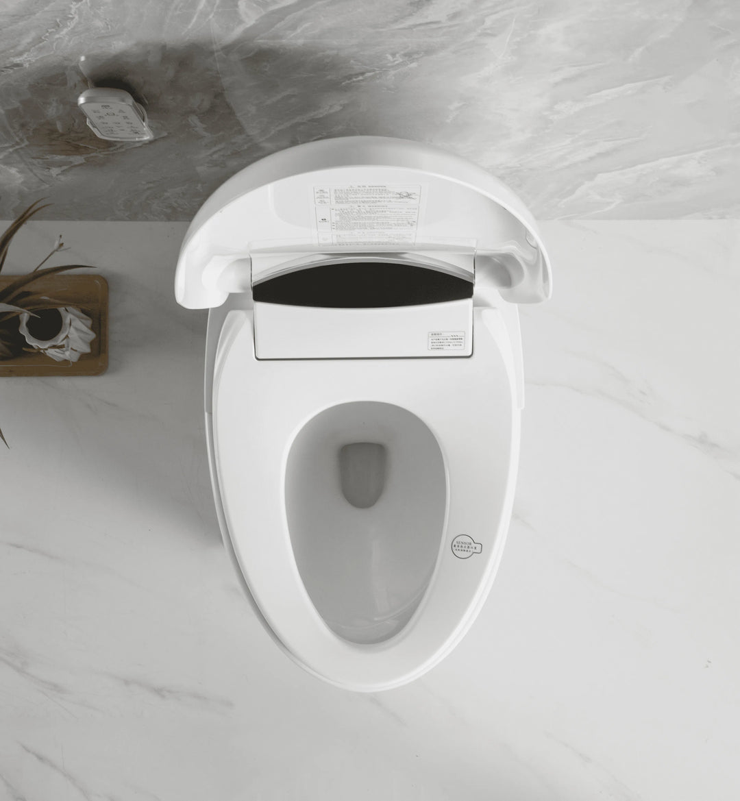 Smart Toilet - Intelligent Comfort, Automatic Flushing, and Heated Seat