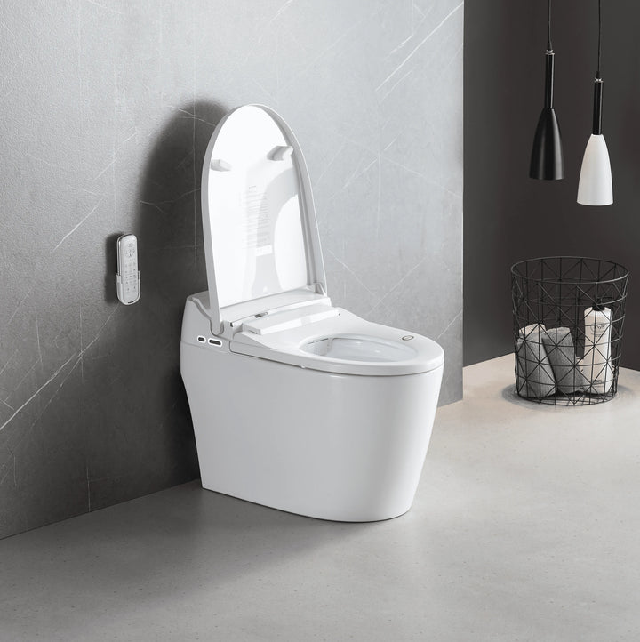 Tankless Smart Bidet Toilet - Heated Seat & Eco-Friendly Design
