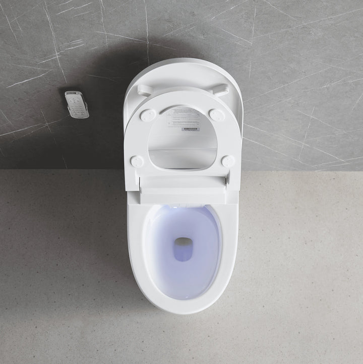 Tankless Smart Bidet Toilet - Heated Seat & Eco-Friendly Design