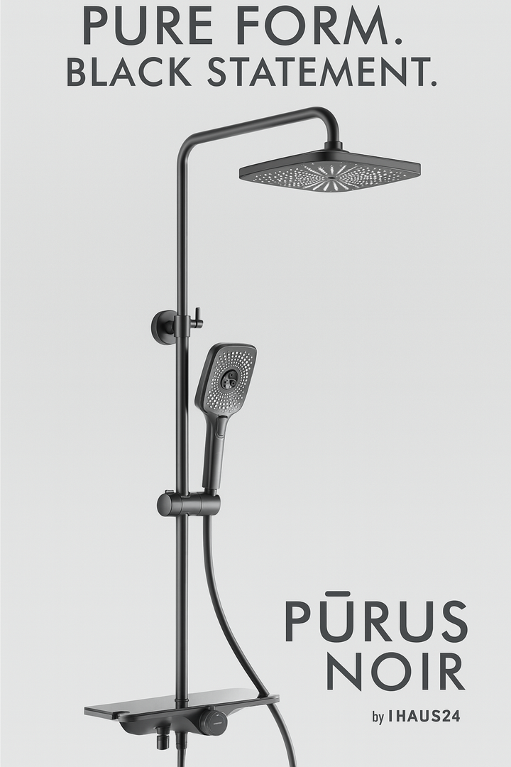 AquaVita: Pūrus Noir-Where Purity Meets Style.