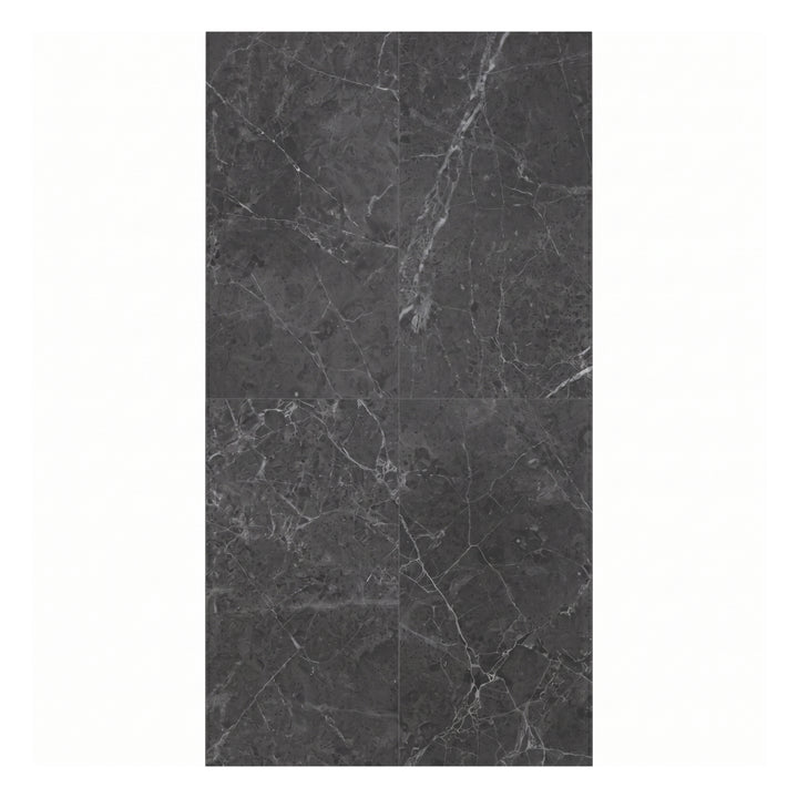 VEYRA 24" x 48" Interlocking Wall Panels, Waterproof Lightweight Ceramic Tiles for Bathroom & Shower, Grout-Free Click-Lock Accent Wall Panel, DIY Friendly (8mm Thick) SBM02