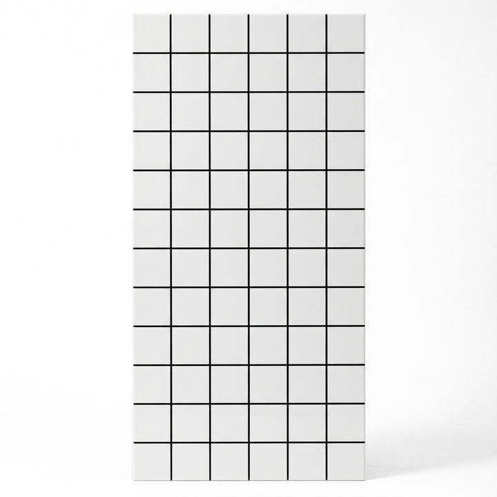 VEYRA 24" x 48" Interlocking Wall Panels, Waterproof Lightweight Ceramic Tiles for Bathroom & Shower, Grout-Free Click-Lock Accent Wall Panel, DIY Friendly (8mm Thick) WBG01