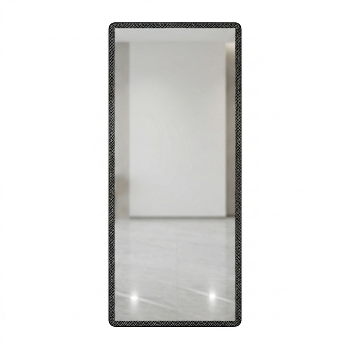 71x24 Inch Framed Full Length Mirror, Aluminum Frame, 2.5D Glass, Black/White Option, Wall Mount Body Mirror for Bedroom/Closet