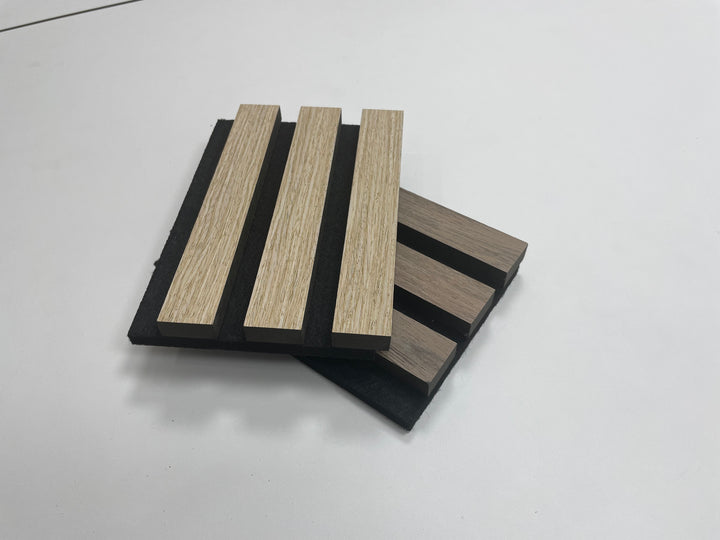 4PC 94.49x23.62 inch MDF Acoustic Panels with Technology Veneer