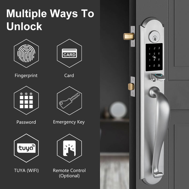 Tuya Smart Door Lock with Handle