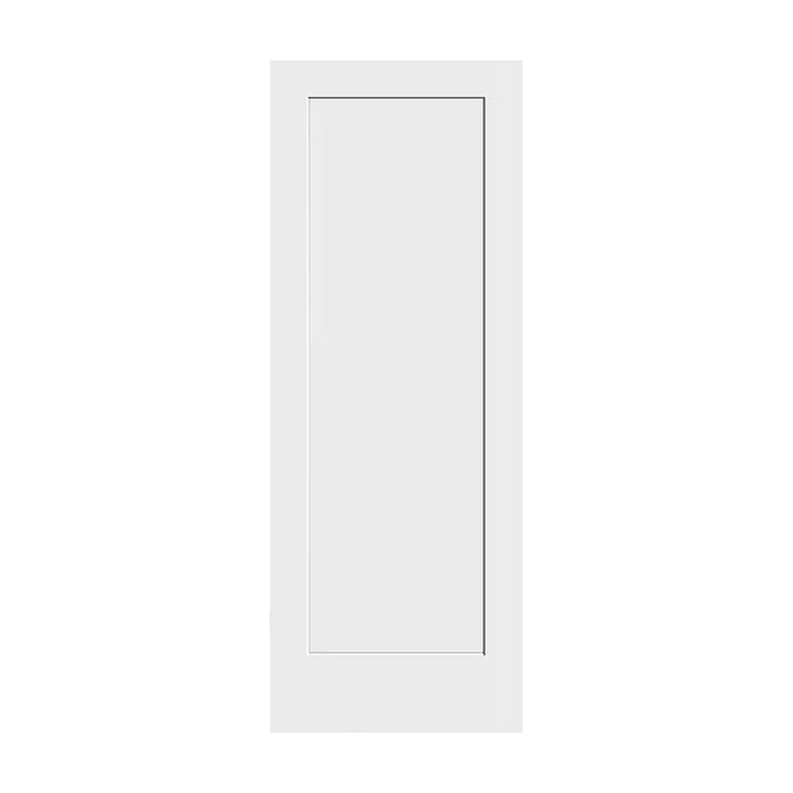 MDF Slab Door Leaf-VTS-M-17701-3280 (32*80*1-3/8inch, Shaker Molded, one panel, MDF + Hollow Core, Primed))