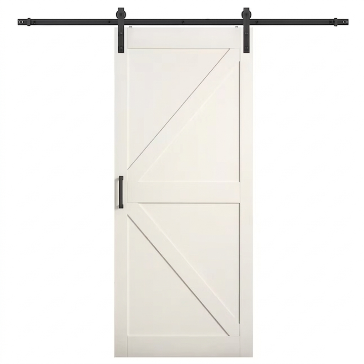 WPC Barn Door-VTS-P-17501-3684(36*84*1-9/16inch, Single Door Leaf, K Frame, WPC Board + PVC Skin + Foam Core))