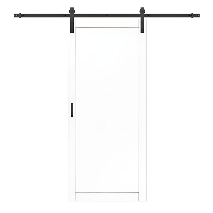 WPC Barn Door-VTS-W-18306-3684(36*84*1-9/16inch, Single Shaker Assembled Door, 1 panel, WPC Board + PVC Skin+ Foam Core))
